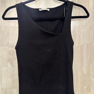 Zara Classic Black Tank Top